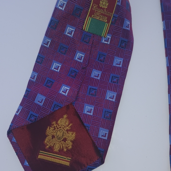 Equestrian Firemae mens tie - Picture 5 of 5